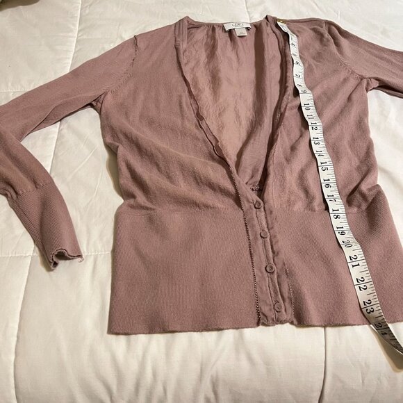 Loft long sleeves cardigan, dust pink, size XS(SALE) - Picture 9 of 13